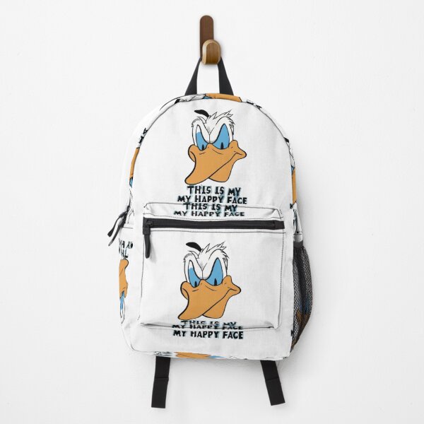 Item preview, Donald Duck Angry Grumpy | This Is My Happy Face T-Shirt designed and sold by ArtsyElegance4U ⭐⭐⭐⭐⭐.