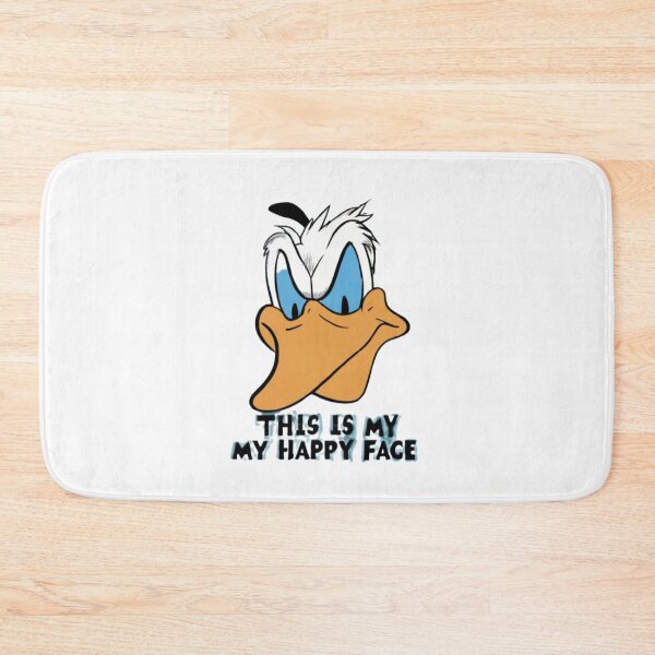 Item preview,  Donald Duck Angry Grumpy | This Is My Happy Face T-Shirt designed and sold by ArtsyElegance4U ⭐⭐⭐⭐⭐.