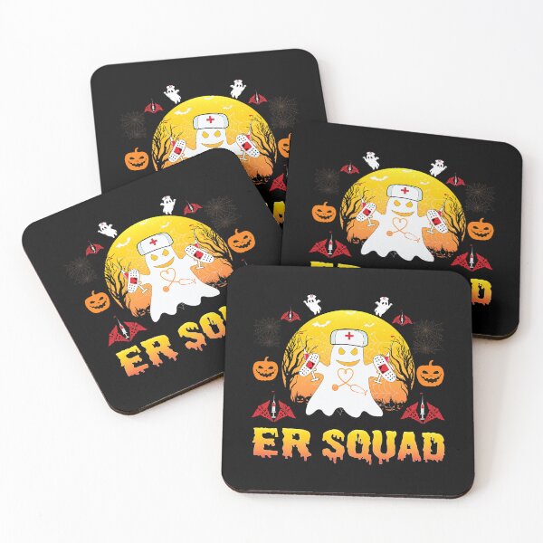 Item preview, ER Squad Pumpkin funny Halloween Emergency Room Nurse Spooky designed and sold by Robertsonartist.