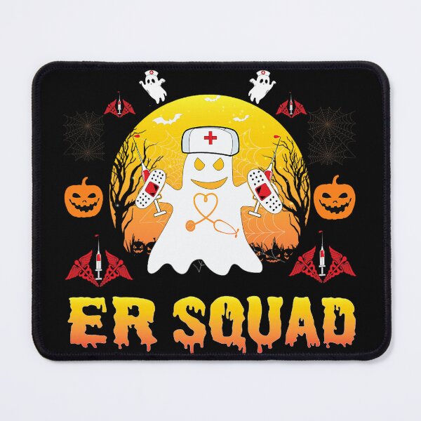 Item preview, ER Squad Pumpkin funny Halloween Emergency Room Nurse Spooky designed and sold by Robertsonartist.
