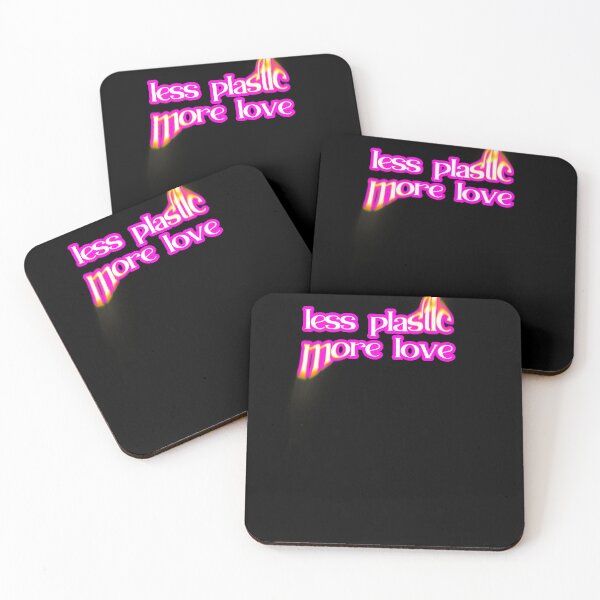Item preview, less plastic more love designed and sold by Markflow.