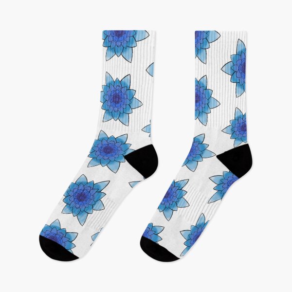 Item preview, Indigo - Blue Lotus flower  designed and sold by Soulshinecc.