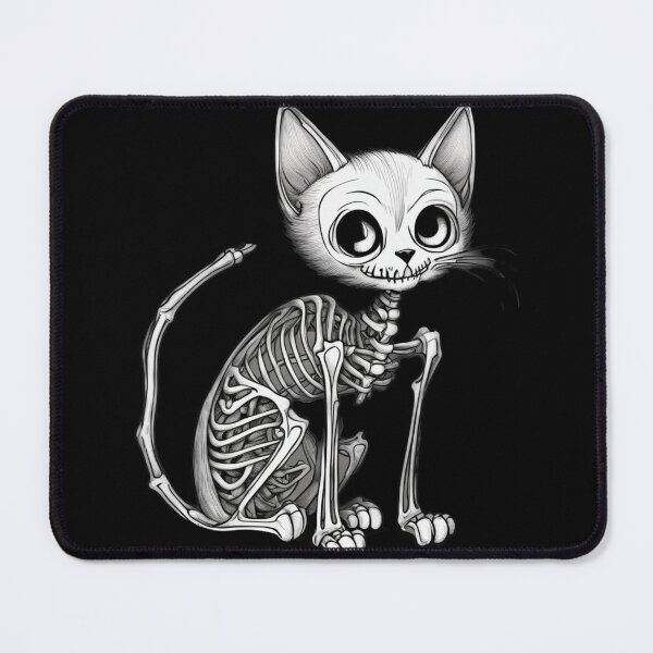 Item preview, Bones - The Skeleton Cat designed and sold by WrenDay.