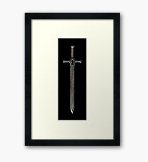 Ancient sword Framed Print