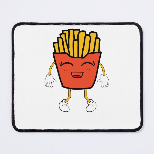 Item preview, Cute French Fries kawaii fries designed and sold by Click-Like.