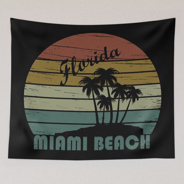 Item preview, Miami vintage sunset designed and sold by Alexaltay.