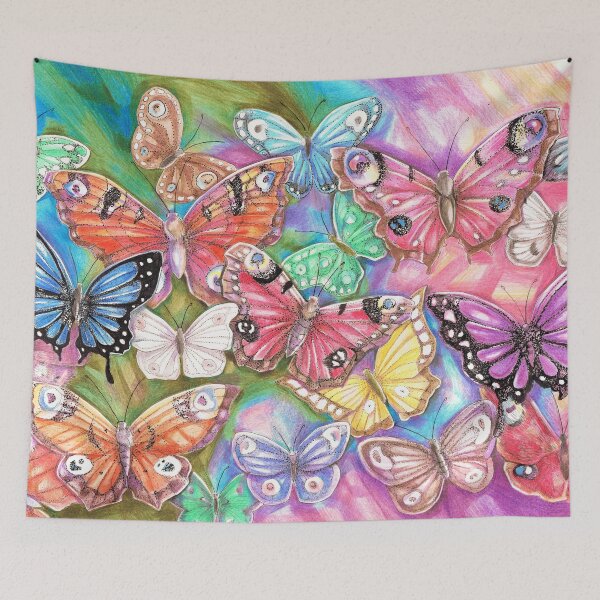 Item preview, Colorful Butterflies designed and sold by Dawn Paws.