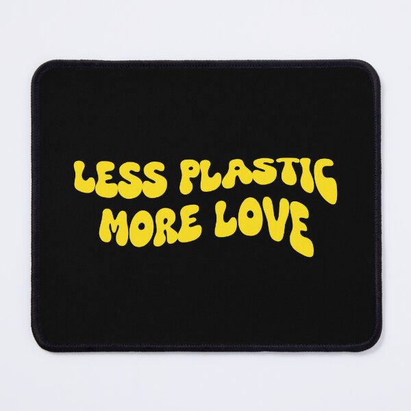 Item preview, less plastic more love designed and sold by Markflow.