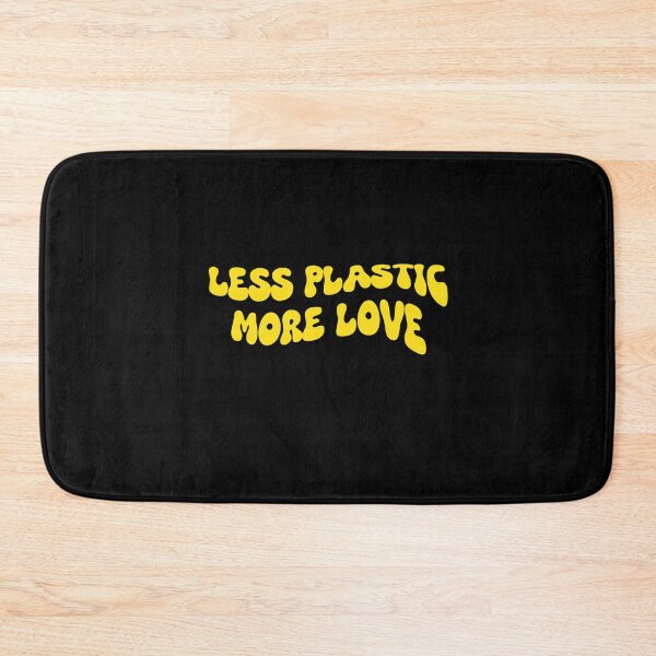 Item preview, less plastic more love designed and sold by Markflow.