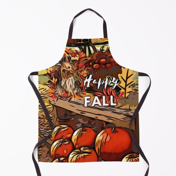 Item preview, Autumn Bliss: Embrace the Season with 'Happy Fall' T-Shirt designed and sold by Puppy Paws.
