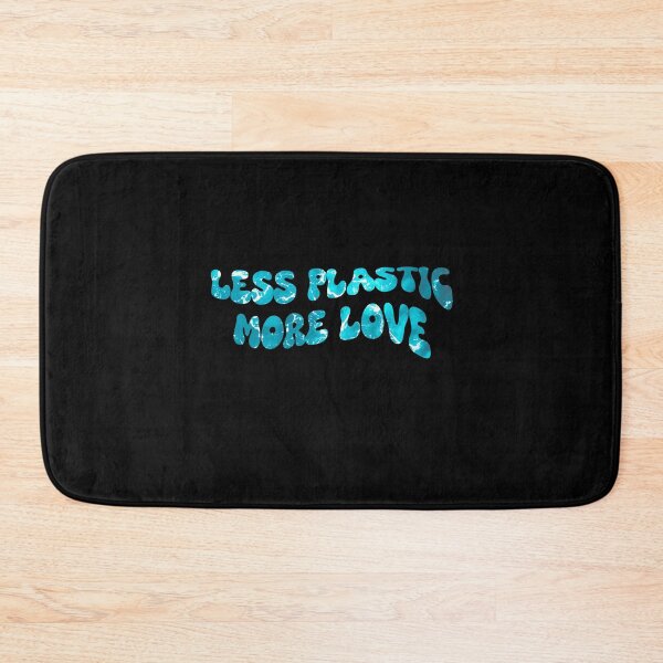 Item preview, less plastic more love designed and sold by Markflow.