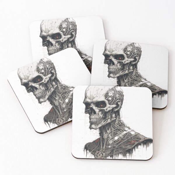 Item preview, Cyborg Skull designed and sold by rpotter89.