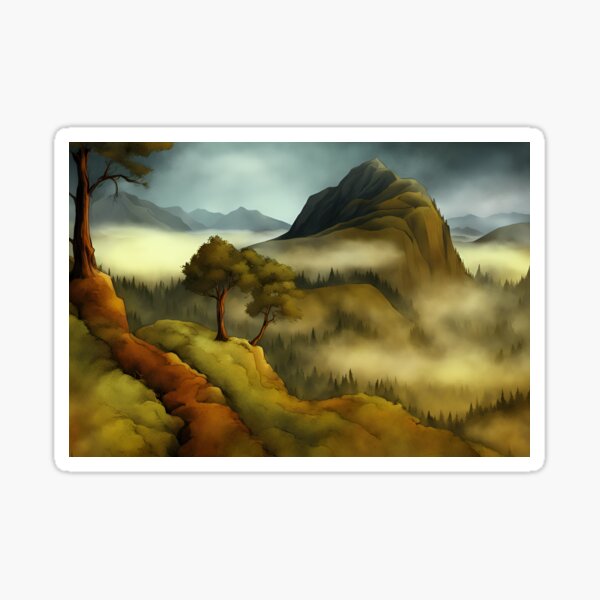 Weathertop in Fall Sticker
