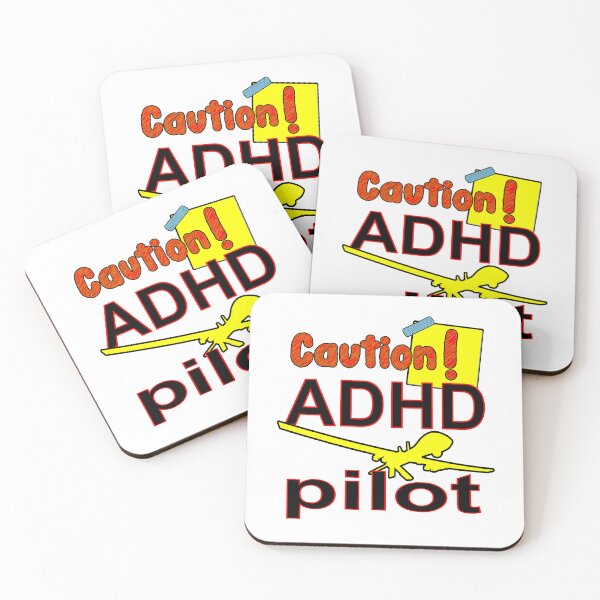 Item preview, Caution! ADHD Drone UAV Aerial Pilot designed and sold by Everyday365.