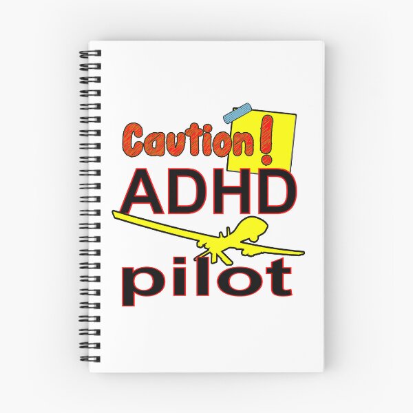 Item preview, Caution! ADHD Drone UAV Aerial Pilot designed and sold by Everyday365.