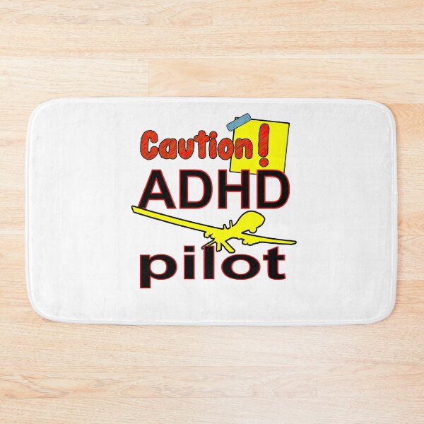 Item preview, Caution! ADHD Drone UAV Aerial Pilot designed and sold by Everyday365.