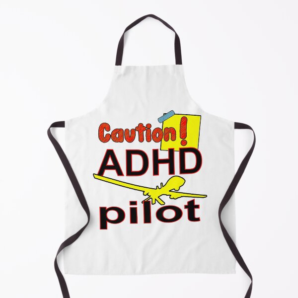 Item preview, Caution! ADHD Drone UAV Aerial Pilot designed and sold by Everyday365.