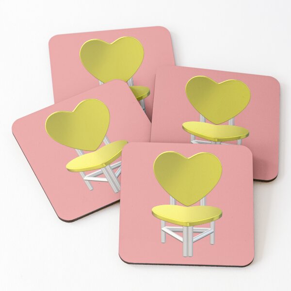 Item preview, yellow heart chair designed and sold by NAGNE.