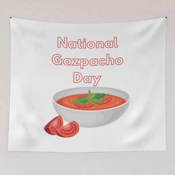 Item preview, National Gazpacho Day designed and sold by Simo0455.