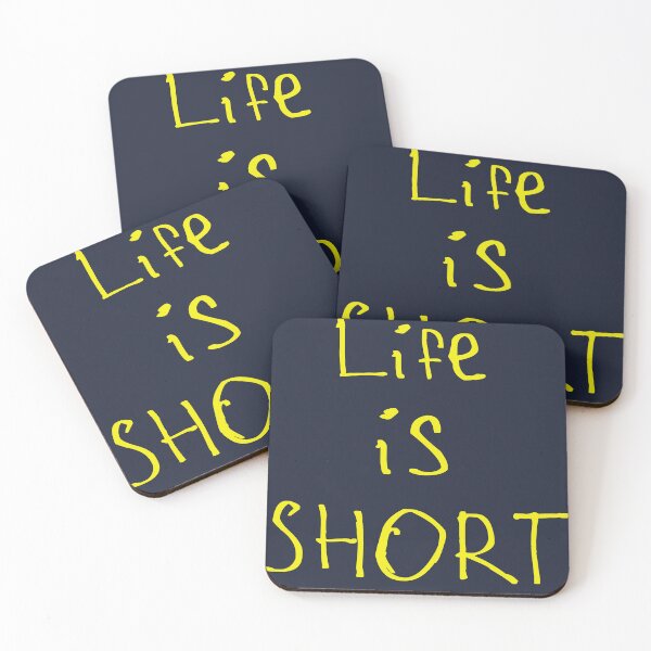 Item preview, Life Is Short Live It designed and sold by kinpirks.
