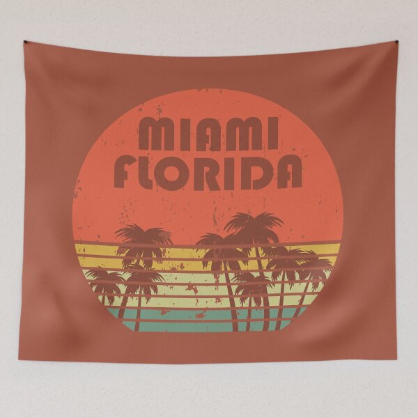 Item preview, Miami vintage sunset designed and sold by Alexaltay.
