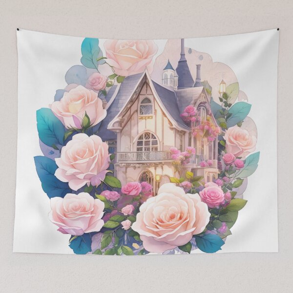 Item preview, Enchanting House Sticker (119) designed and sold by WASjourney.