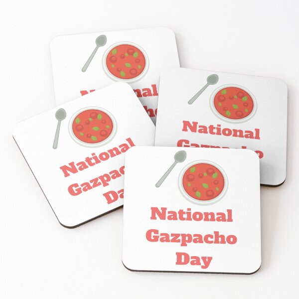Item preview, National Gazpacho Day designed and sold by Simo0455.