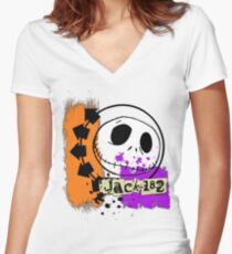 jack-182 Women's Fitted V-Neck T-Shirt