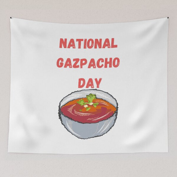 Item preview, National Gazpacho Day designed and sold by Simo0455.