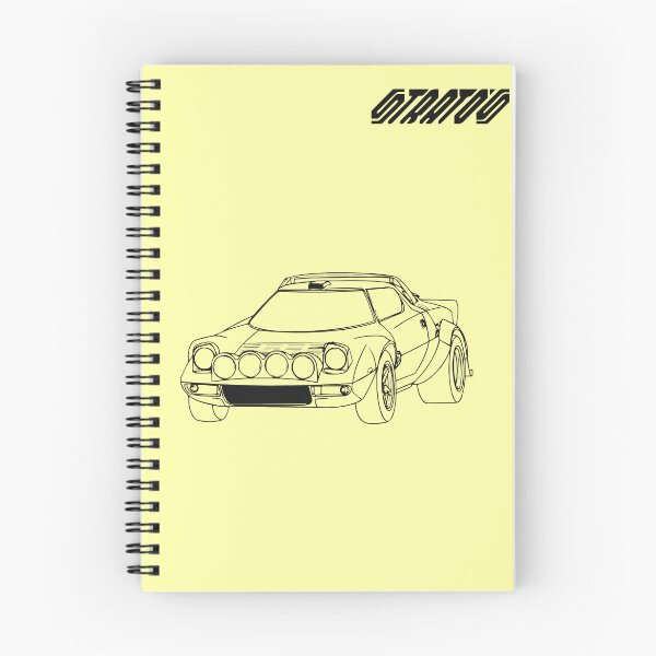 Item preview, Lancia Stratos HF - Rally Fan Art - Line Art designed and sold by CarCartoonItaly.