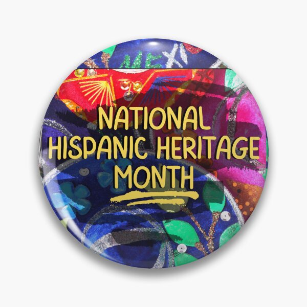 Item preview, National Hispanic Heritage Month Colorful Design designed and sold by EarthArtDesigns.