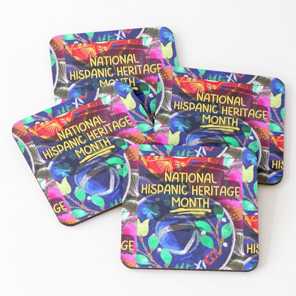Item preview, National Hispanic Heritage Month Colorful Design designed and sold by EarthArtDesigns.