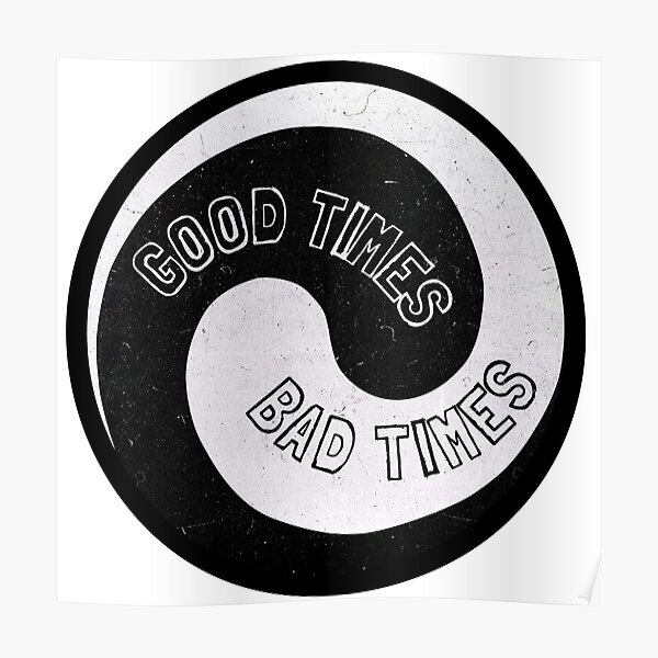 Led Zeppelin - Good Times, Bad Times Poster