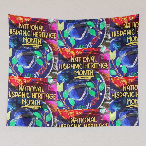 Item preview, National Hispanic Heritage Month Colorful Design designed and sold by EarthArtDesigns.