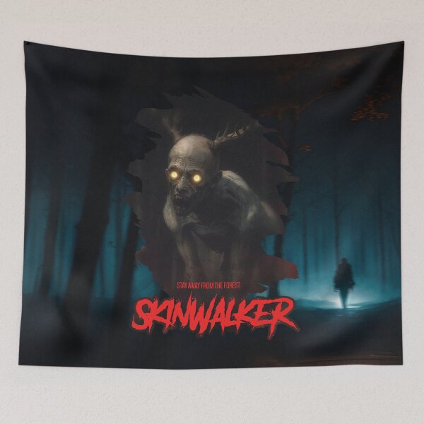 Item preview, SkinWalker - Stay away from the forest - Halloween designed and sold by AiPunch.