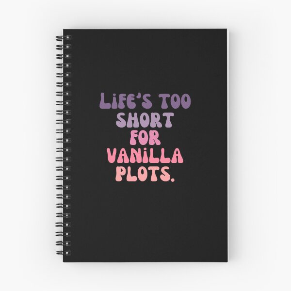 Artikelvorschau, Das Leben ist zu kurz für Vanilla-Plots entworfen und verkauft von TeeTreasures.
