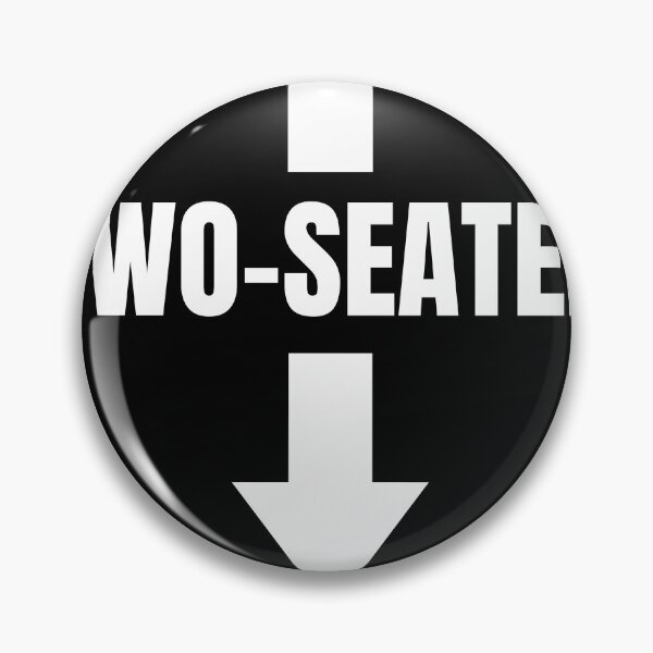 Item preview, funny two-seater idea arrow up and arrow down  designed and sold by ArtfulWhimsy007.