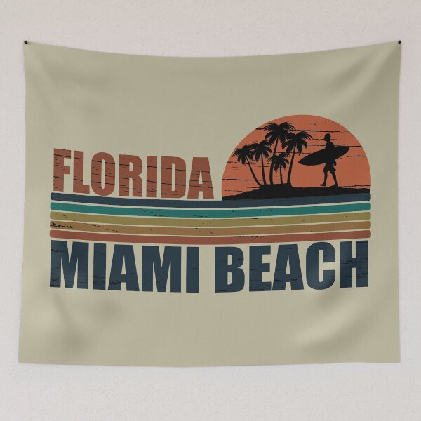 Item preview, Miami vintage sunset designed and sold by Alexaltay.