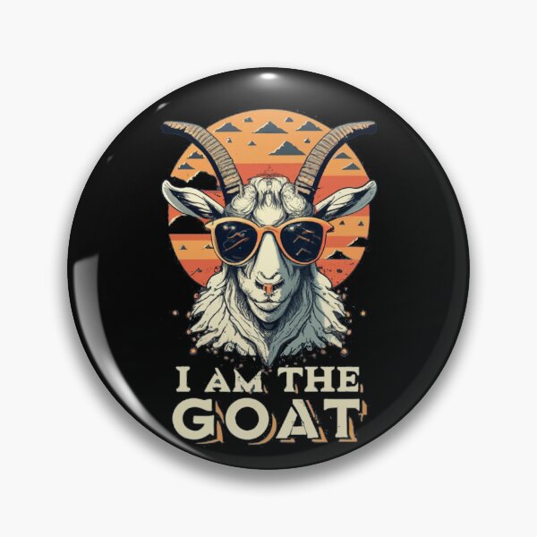 Item preview, I AM THE GOAT designed and sold by TrendyPalette.
