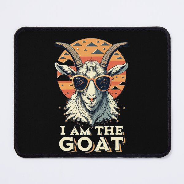 Item preview, I AM THE GOAT designed and sold by TrendyPalette.