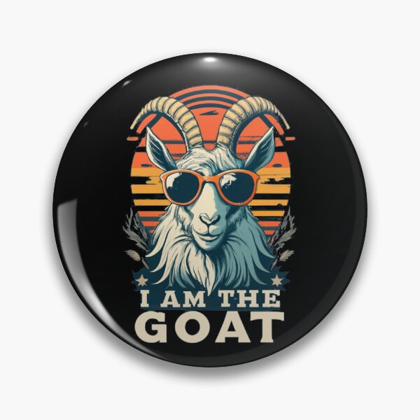 Item preview, I AM THE GOAT designed and sold by TrendyPalette.