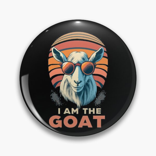 Item preview, I AM THE GOAT designed and sold by TrendyPalette.