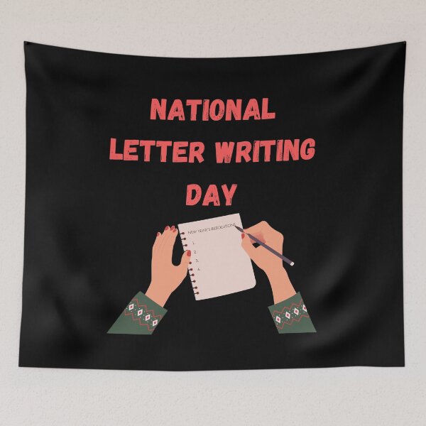 Item preview, National Letter Writing Day designed and sold by Simo0455.