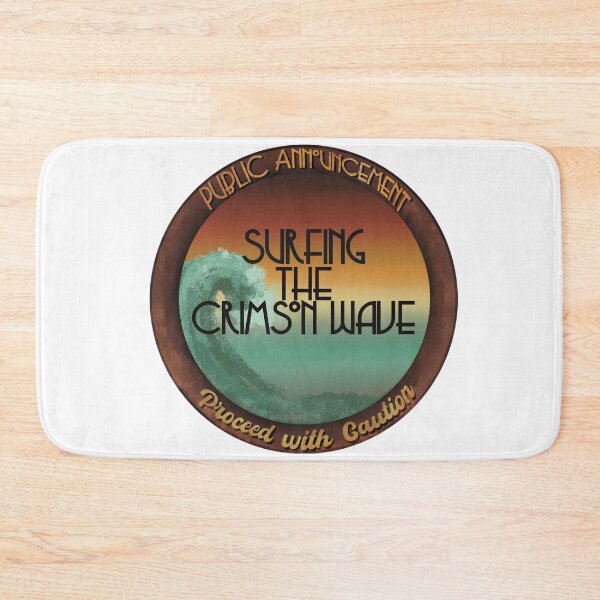 Item preview, Surfing the Crimson Wave - Novelty period gift for women designed and sold by Rikas-art.