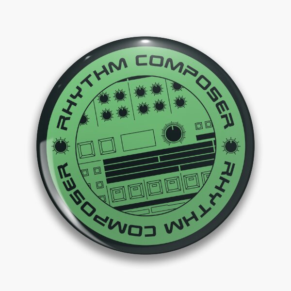 Item preview, 909 Drum Machine Green designed and sold by AtomicMalibu.