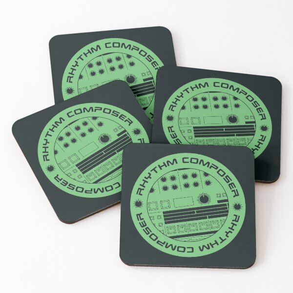 Item preview, 909 Drum Machine Green designed and sold by AtomicMalibu.