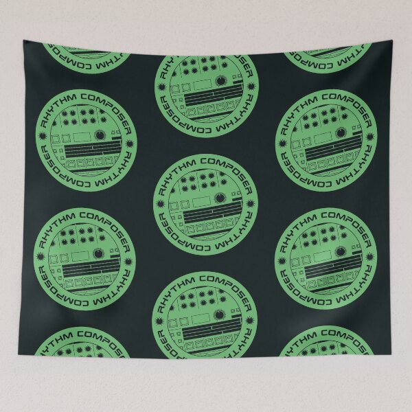 Item preview, 909 Drum Machine Green designed and sold by AtomicMalibu.