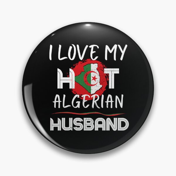 Item preview, I Love My Hot Algerian Husband designed and sold by Furahisha.