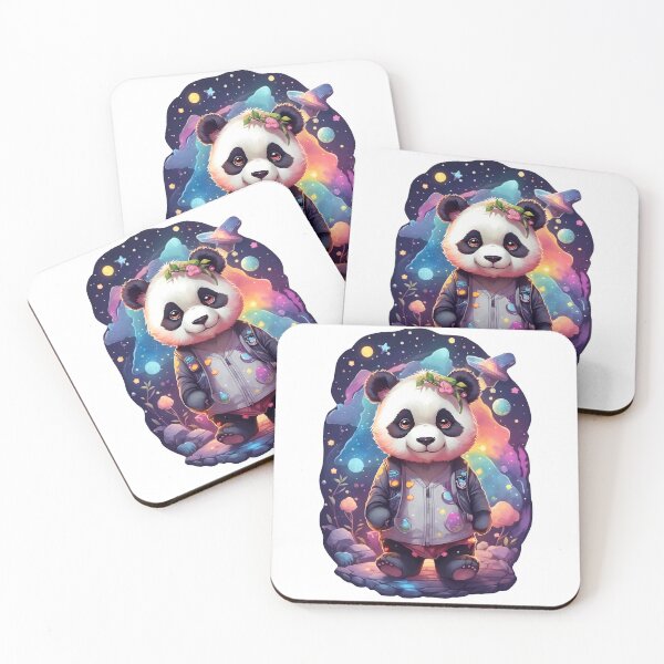 Artikelvorschau, Süßer Panda in der Galaxie entworfen und verkauft von Brandbold.