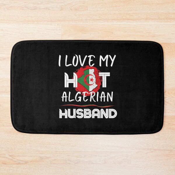 Item preview, I Love My Hot Algerian Husband designed and sold by Furahisha.
